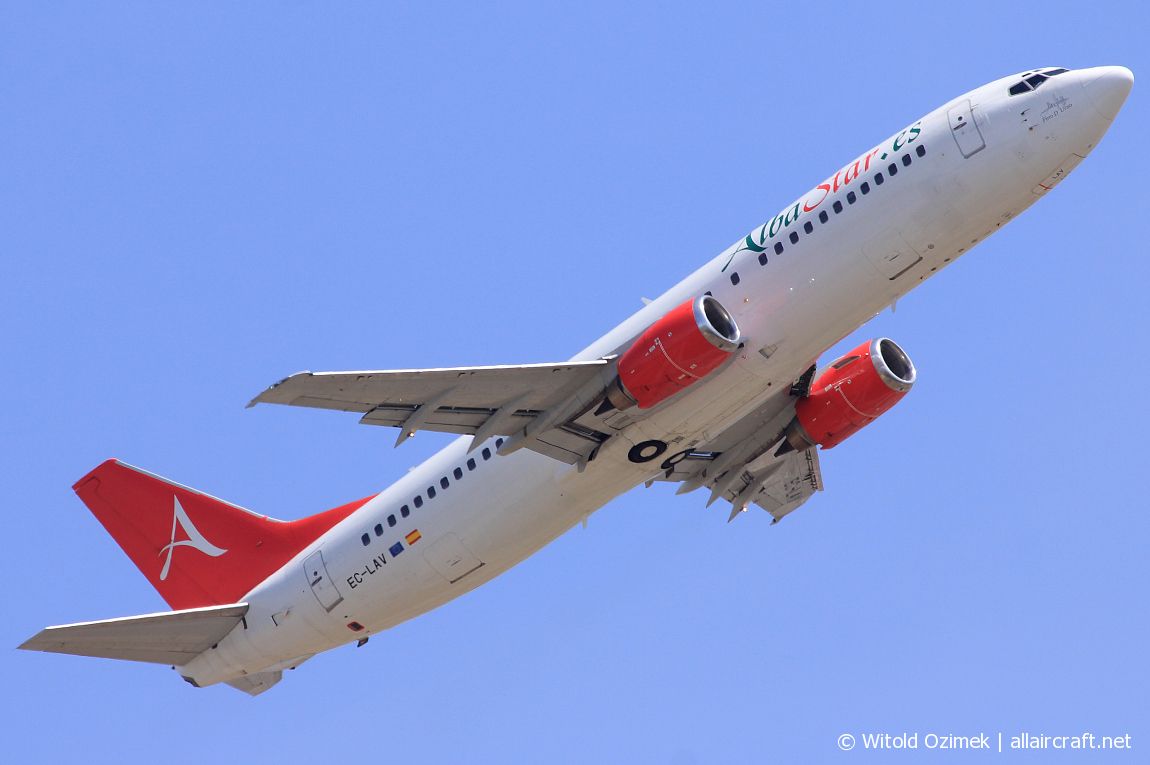 EC-LAV · Boeing 737-408 · (FCO / LIRF)