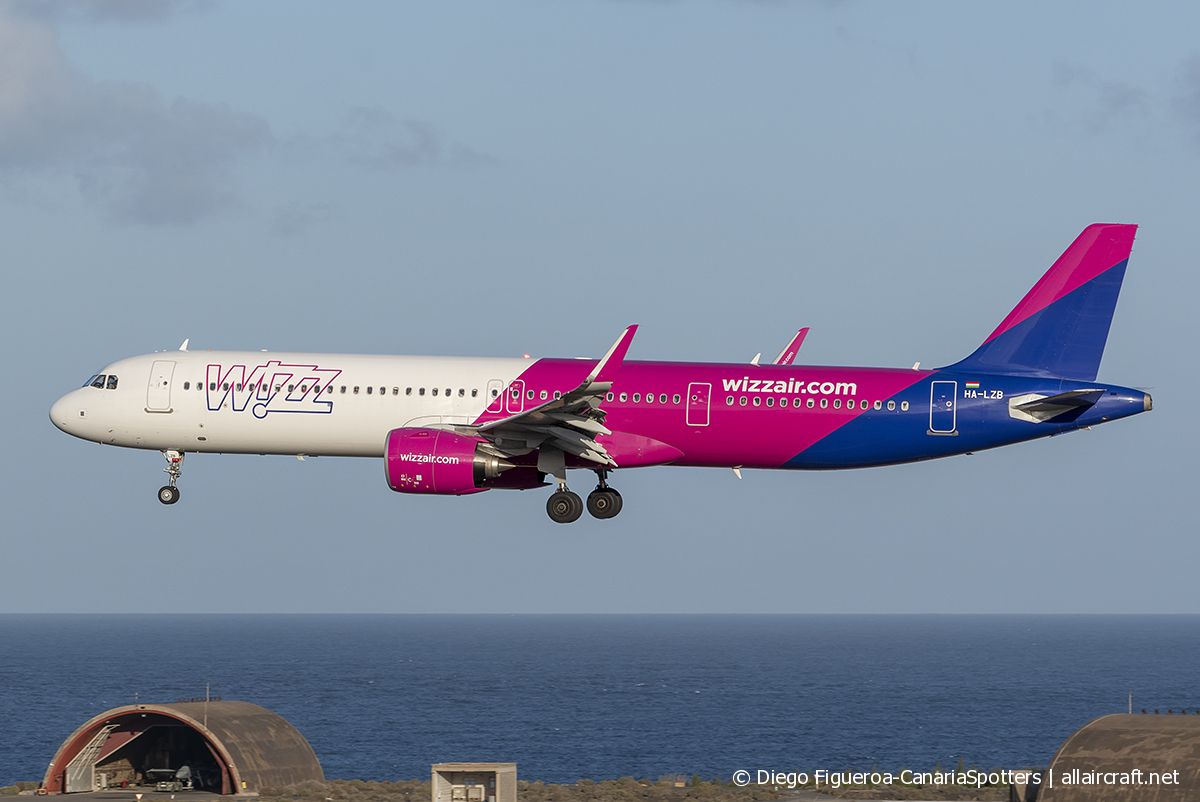 HA-LZB · Airbus A321-271NX · (LPA / GCLP)