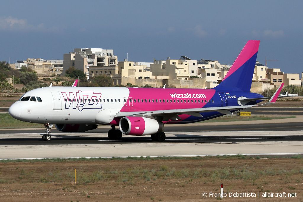 HA-LWU · Airbus A320-232(WL) · (MLA / LMML)