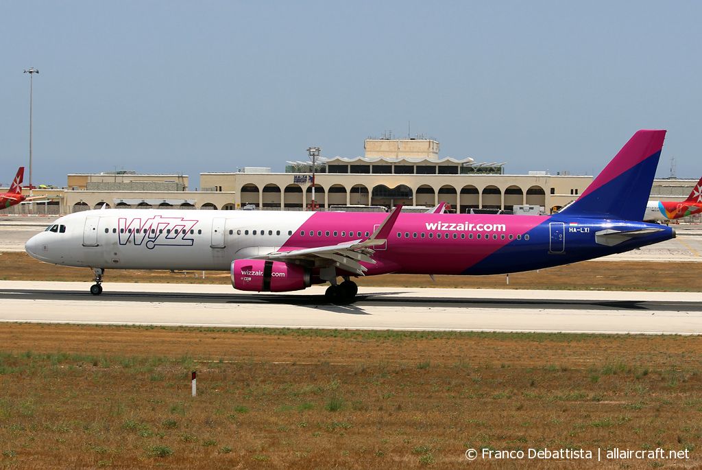 HA-LXI · Airbus A321-231(WL) · (MLA / LMML)