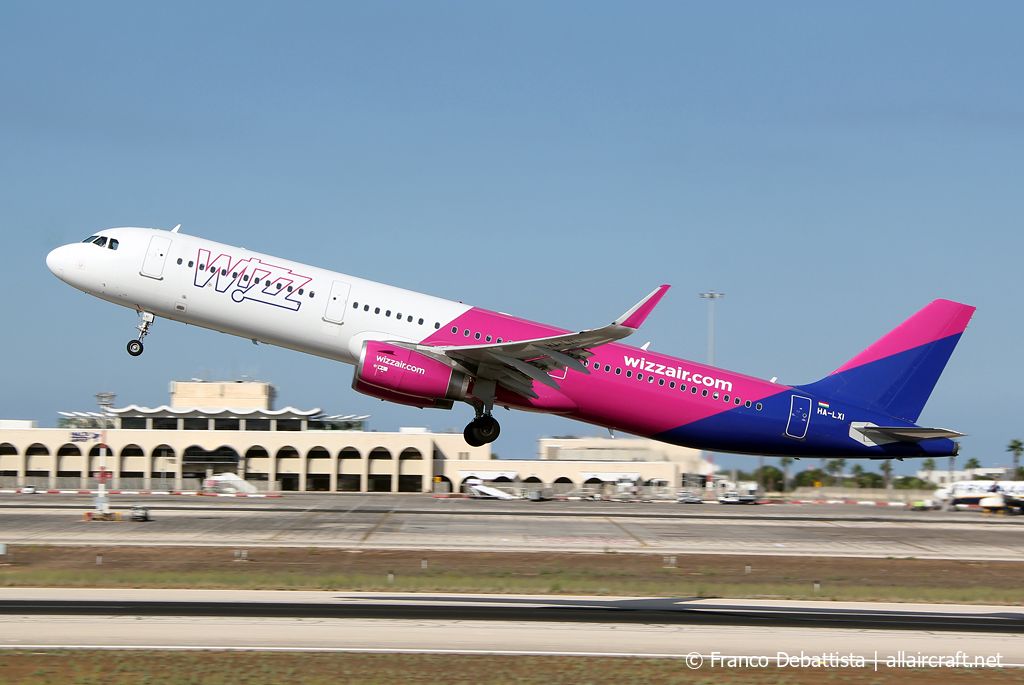 HA-LXI · Airbus A321-231(WL) · (MLA / LMML)