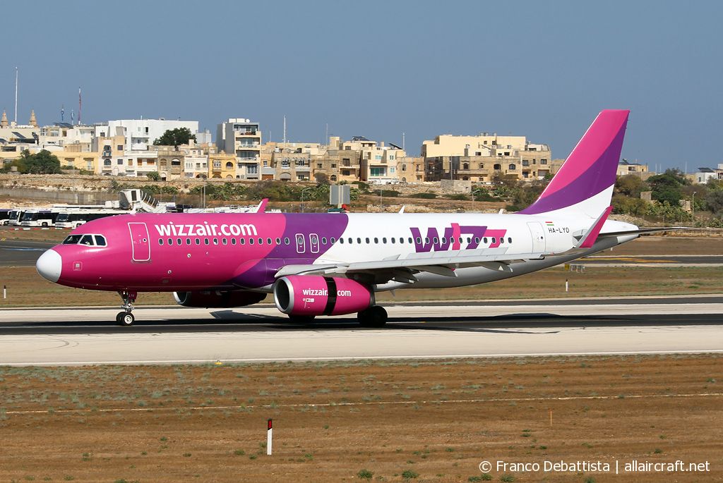 HA-LYO · Airbus A320-232(WL) · (MLA / LMML)