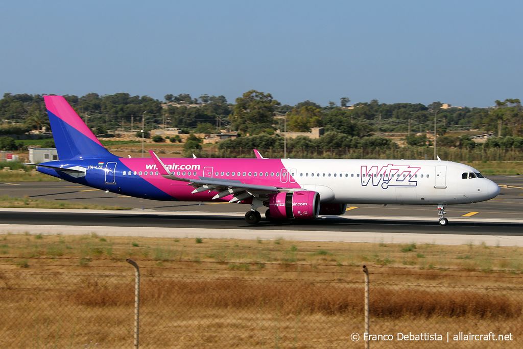 HA-LZE (10480) 2021 Airbus A321-271NX