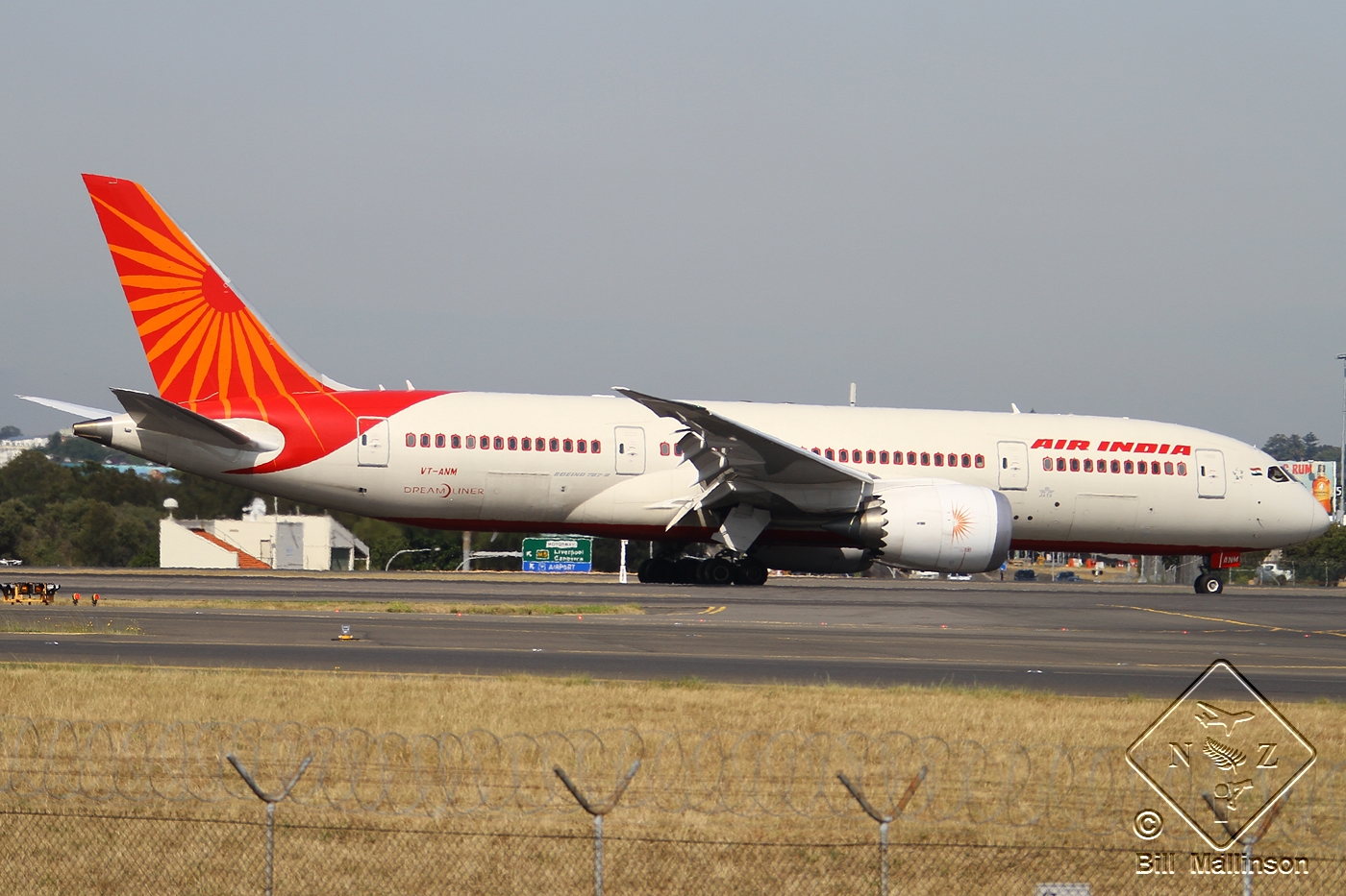 VT-ANM · Boeing 787-8 Dreamliner · (SYD / YSSY)