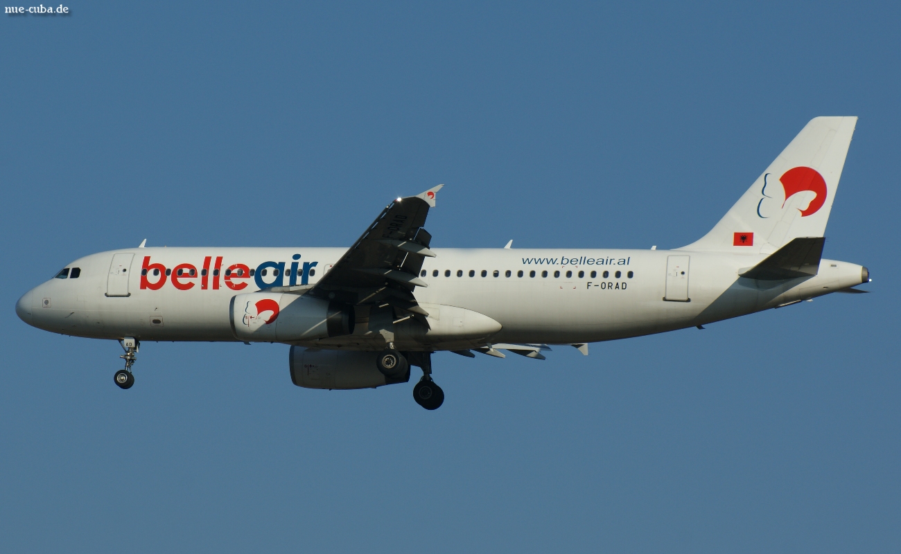F-ORAD · Airbus A320-233 · (MXP / LIMC)