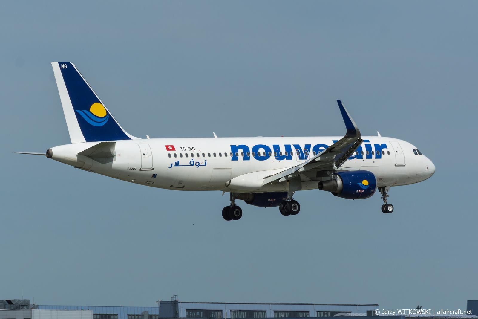 TS-ING · Airbus A320-214 · (WAW / EPWA)