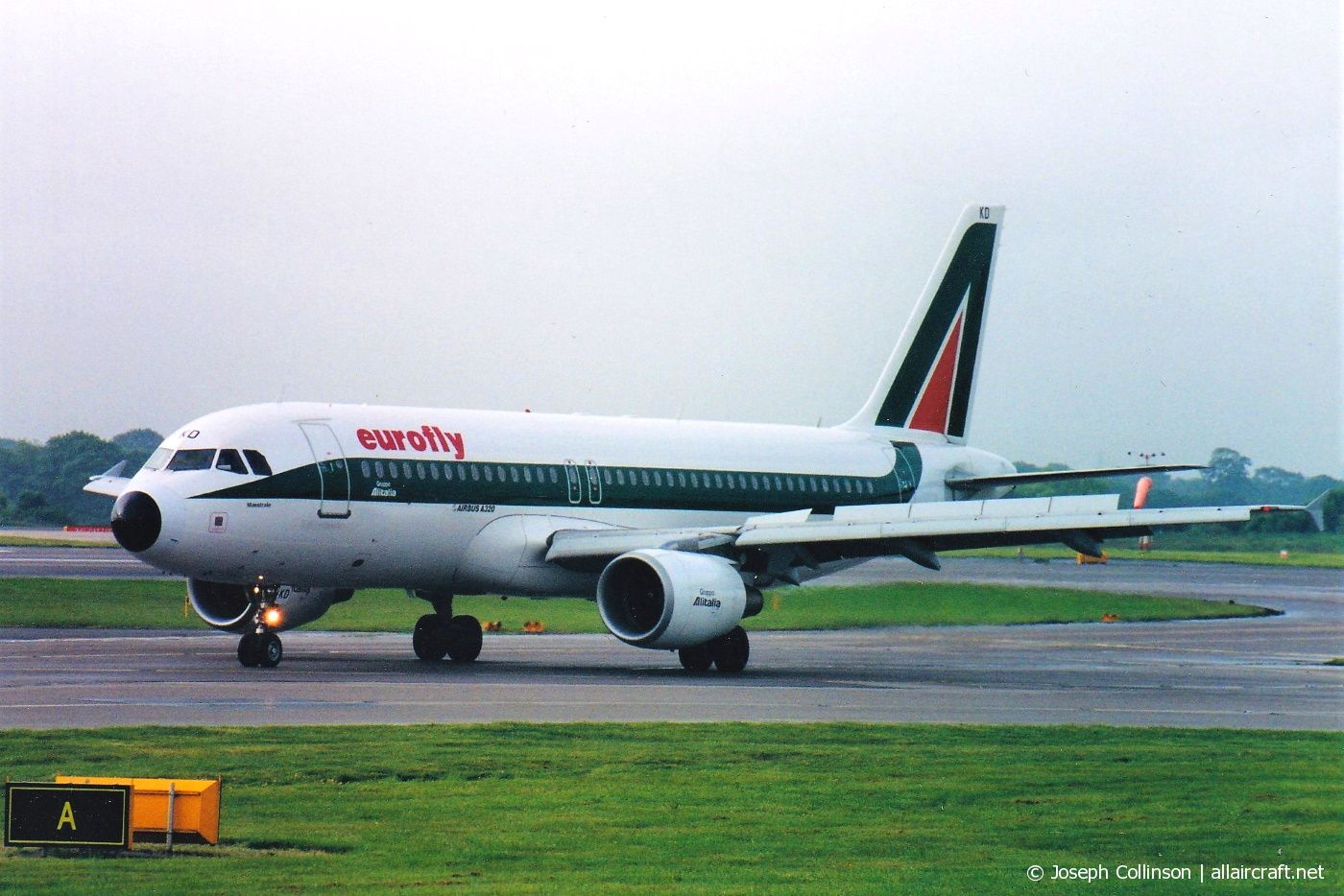 I-BIKD · Airbus A320-214 · (MAN / EGCC)