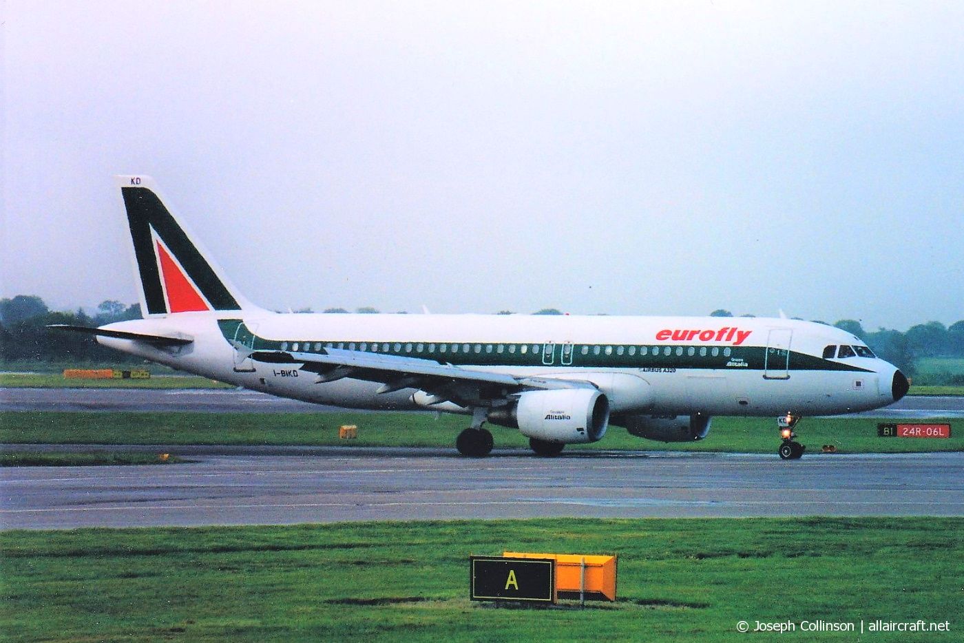 I-BIKD · Airbus A320-214 · (MAN / EGCC)