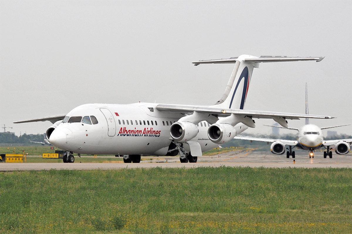 ZA-MAN · British Aerospace BAe-146-300 · (BLQ / LIPE)
