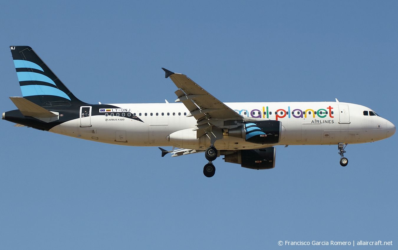 LY-ONJ · Airbus A320-214 · (LPA / GCLP)