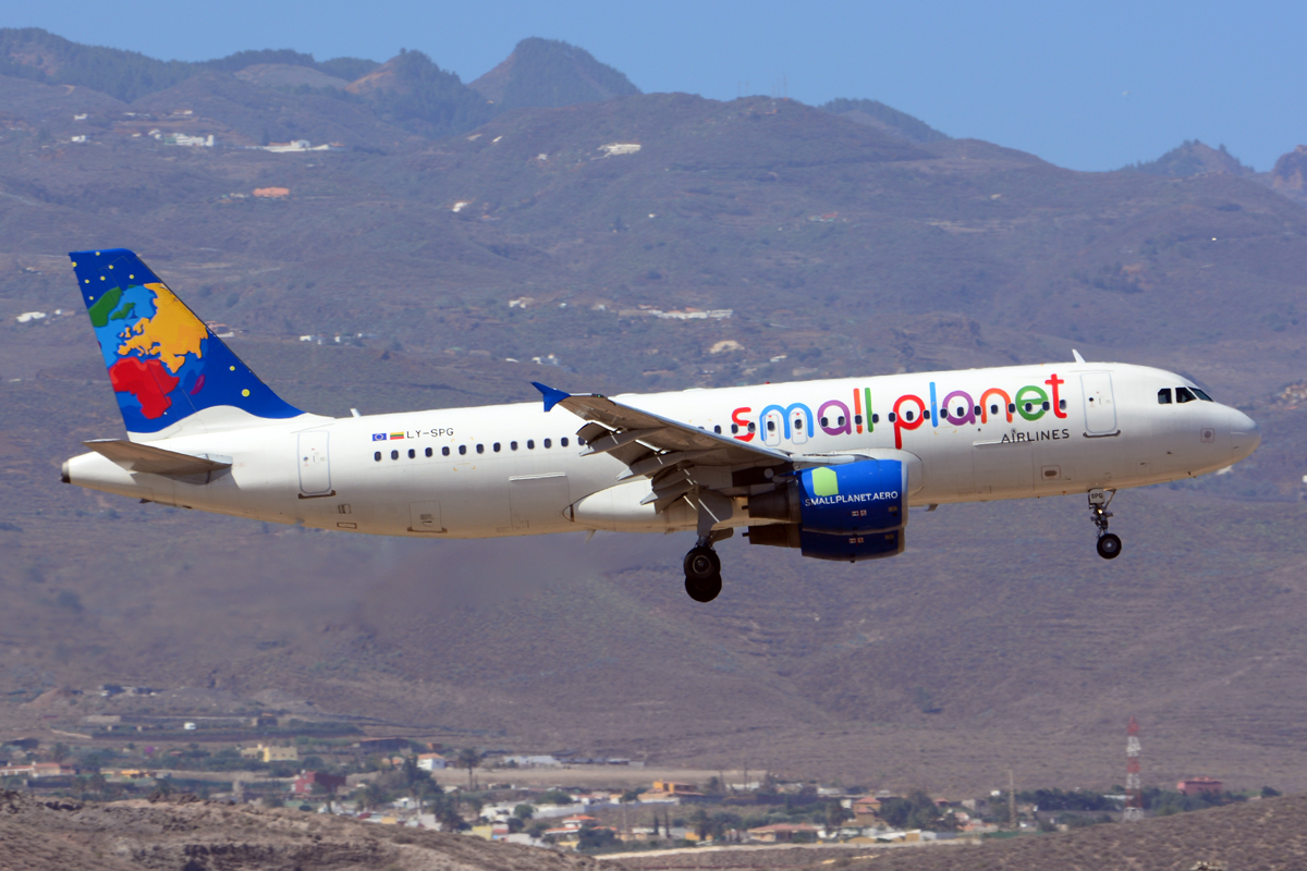 LY-SPG · Airbus A320-214 · (LPA / GCLP)