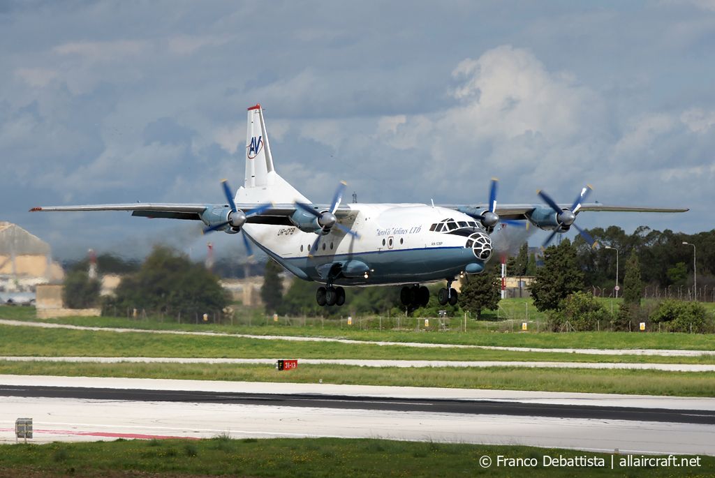 UR-CFB · Antonov An-12BP · (MLA / LMML)