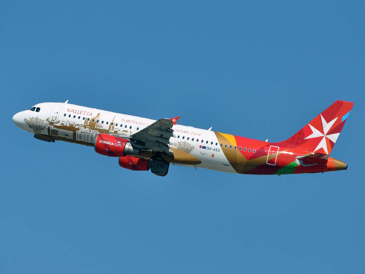 9H-AEO · Airbus A320-214 · (MLA / LMML)