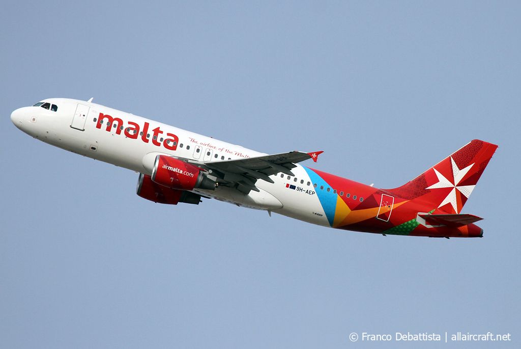 9H-AEP (3056) 2007 Airbus A320-214