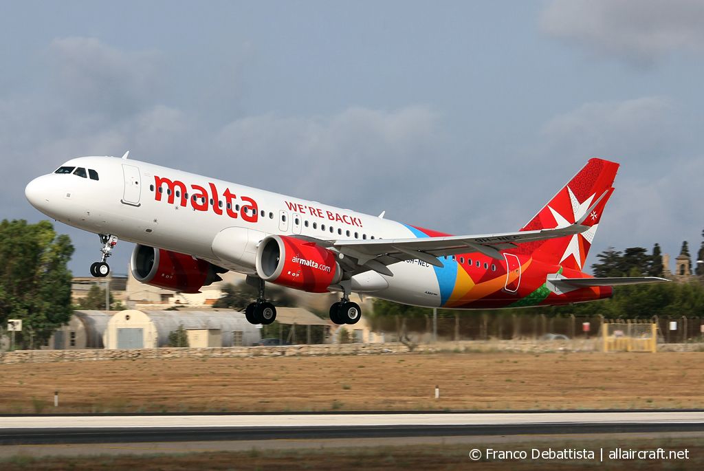 9H-NEC · Airbus A320-251N · (MLA / LMML)