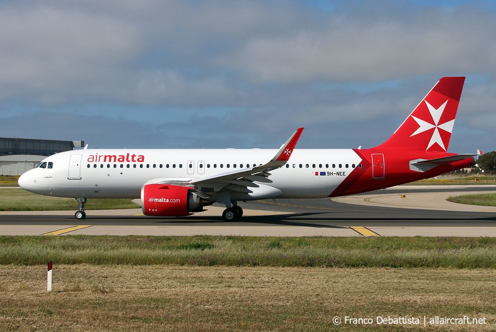 9H-NEE · Airbus A320-251N · (MLA / LMML)