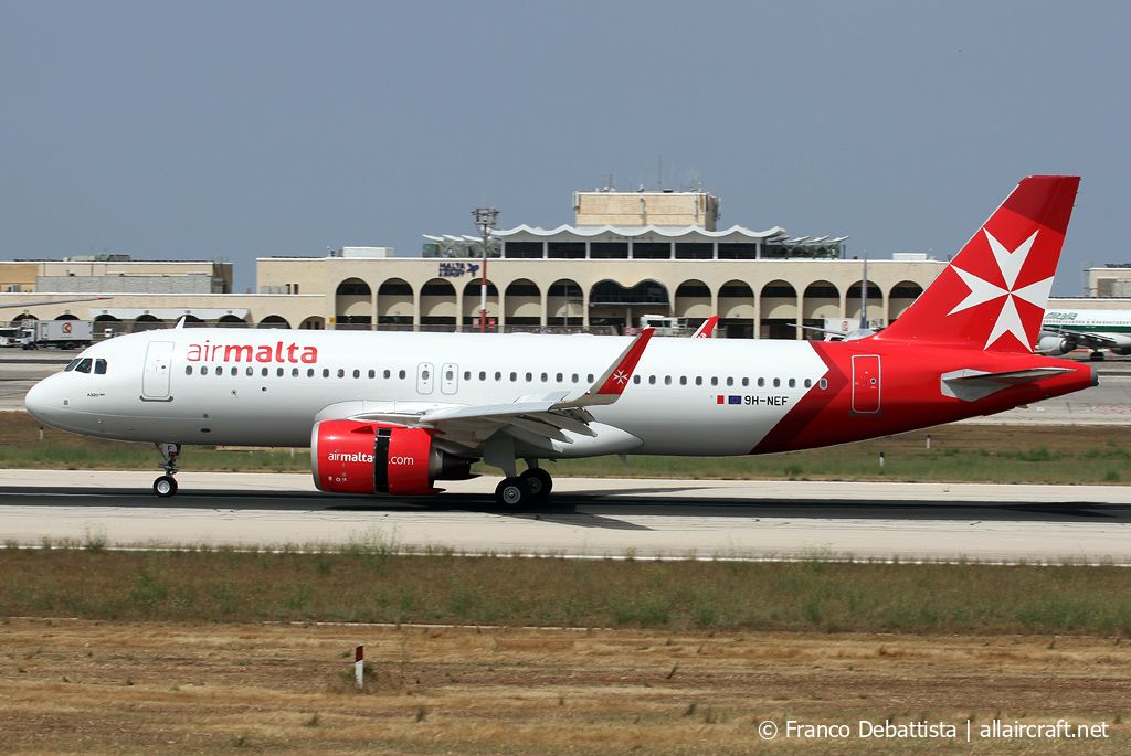 9H-NEF · Airbus A320-251N · (MLA / LMML)
