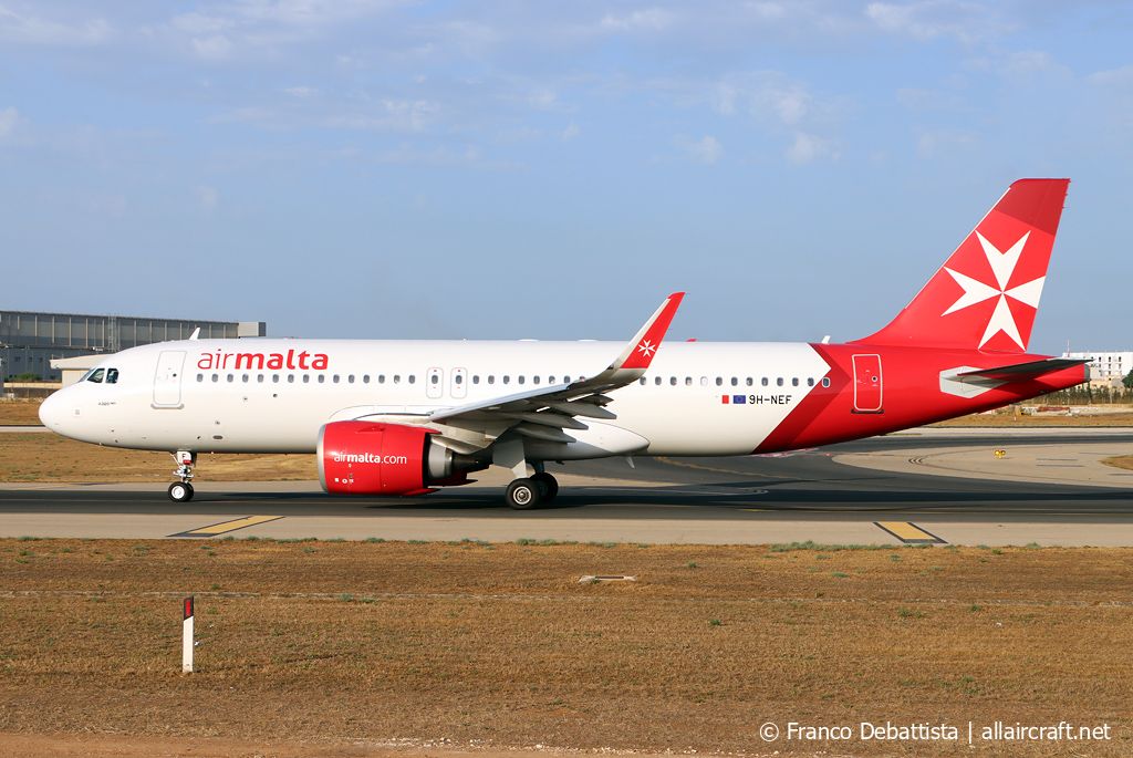 9H-NEF · Airbus A320-251N · (MLA / LMML)
