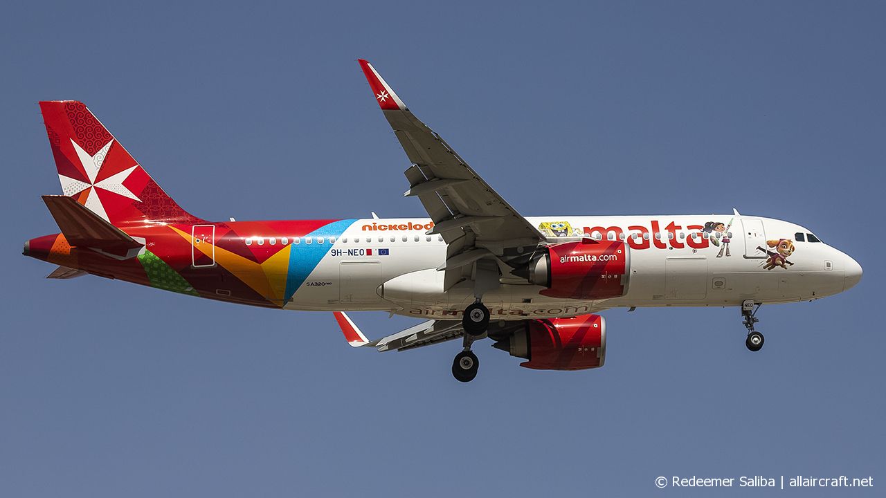 9H-NEO (7875) 2018 Airbus A320-251N