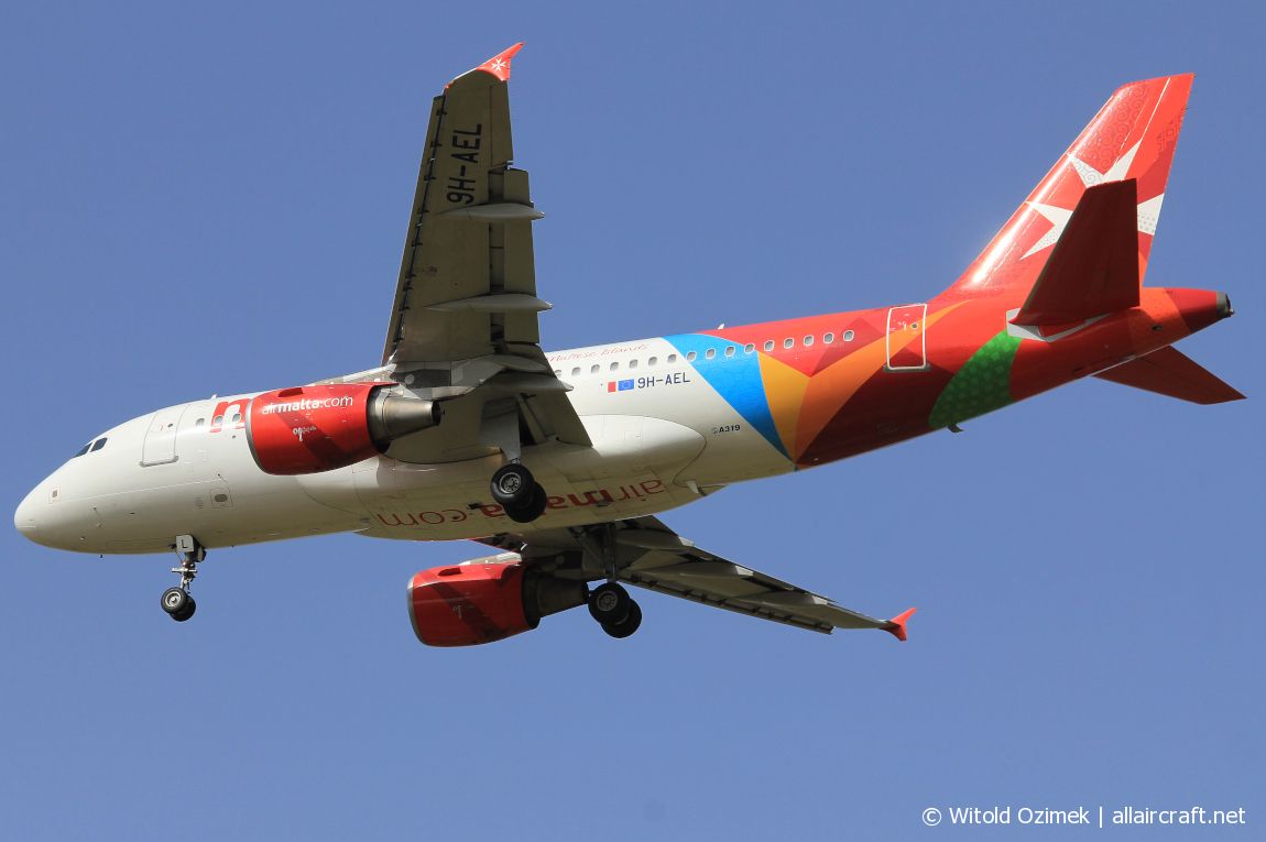 9H-AEL · Airbus A319-111 · (FCO / LIRF)