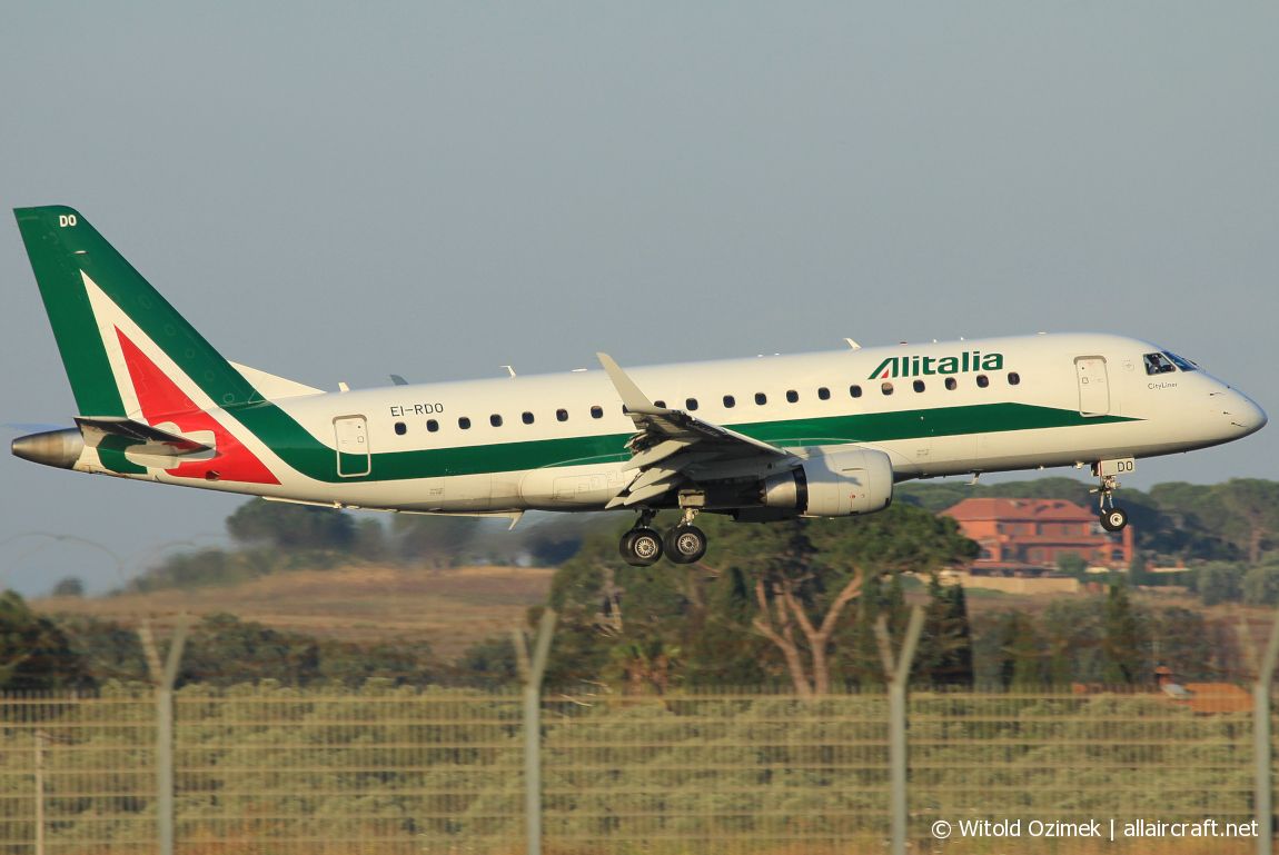 EI-RDO · Embraer ERJ-175STD · (FCO / LIRF)