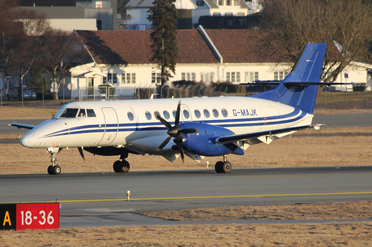 G-MAJK · British Aerospace Jetstream 41 · (SVG / ENZV)