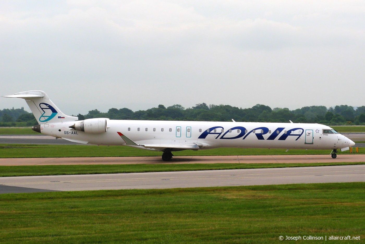 S5-AAL · Bombardier CRJ-900LR · (MAN / EGCC)