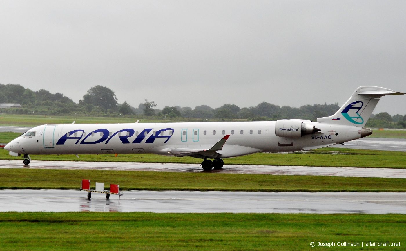 S5-AAO · Bombardier CRJ-900LR · (MAN / EGCC)