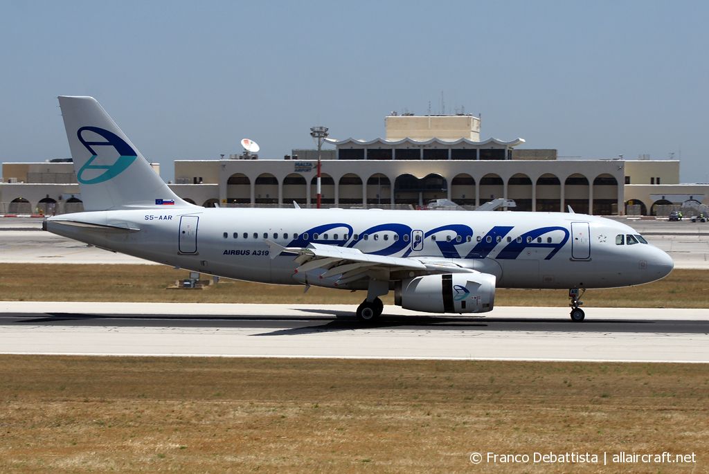S5-AAR · Airbus A319-132 · (MLA / LMML)
