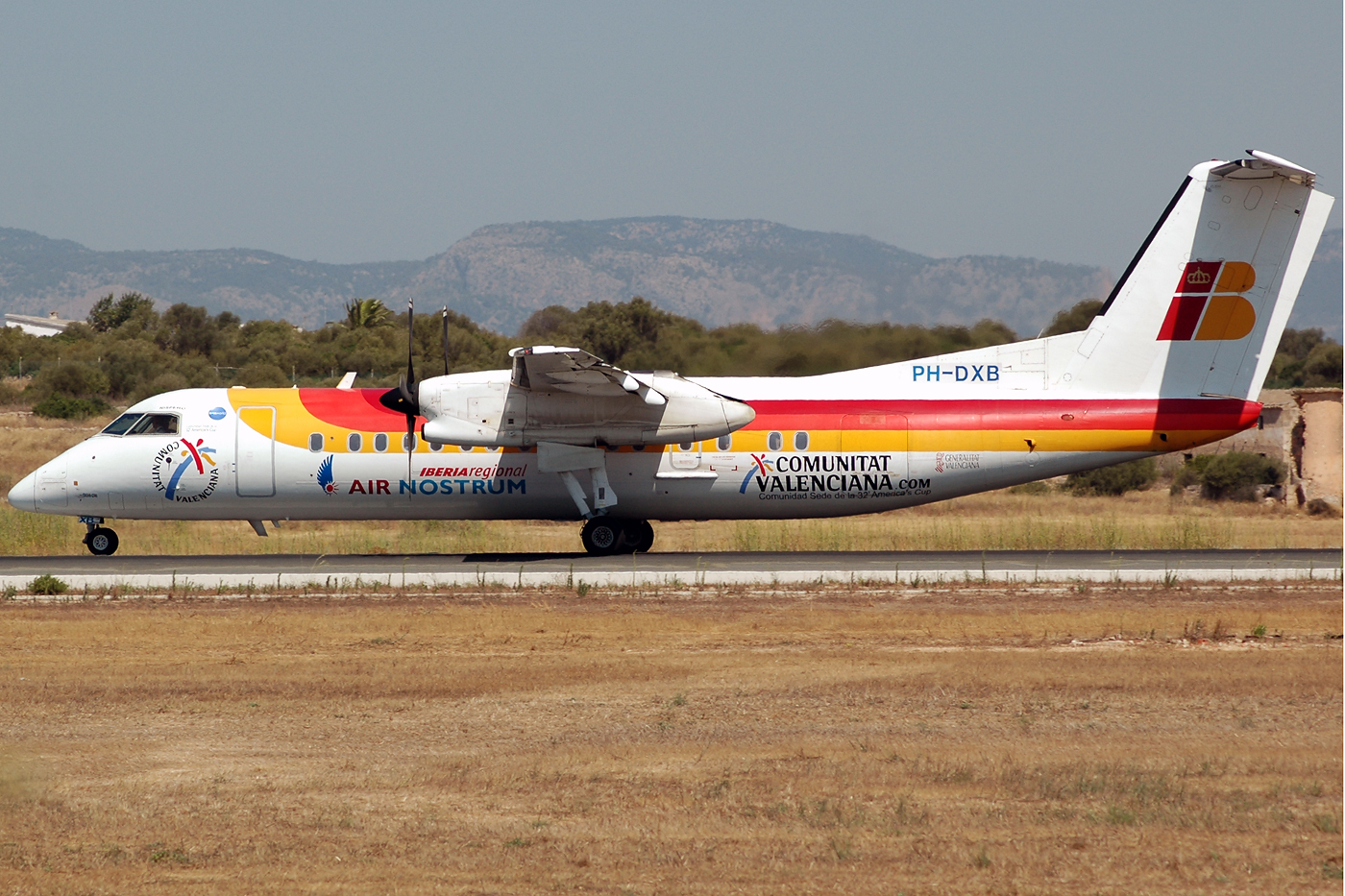 PH-DXB · Bombardier Dash 8-Q315 · (PMI / LEPA / LESJ)