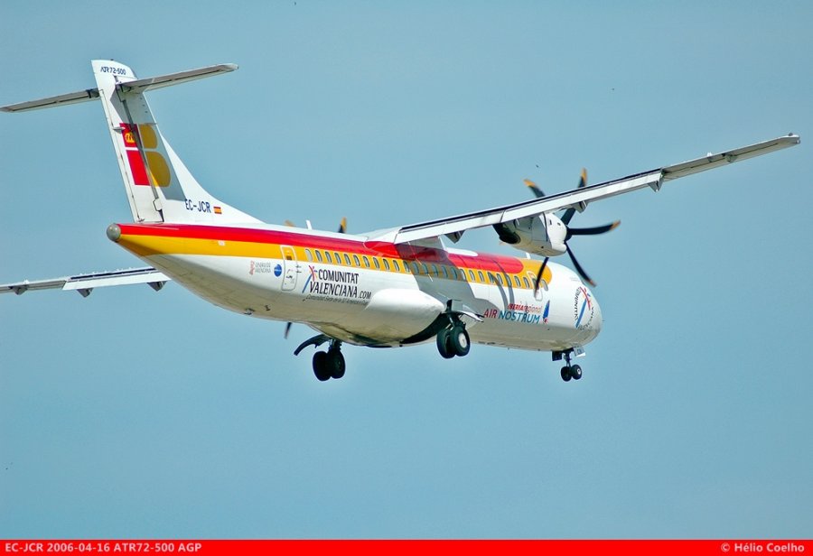 EC-JCR · ATR-72-500 · (AGP / LEMG)
