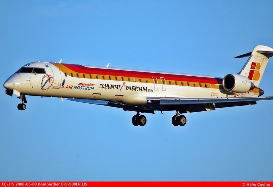EC-JTS · Bombardier CRJ-900ER · (LIS / LPPT)