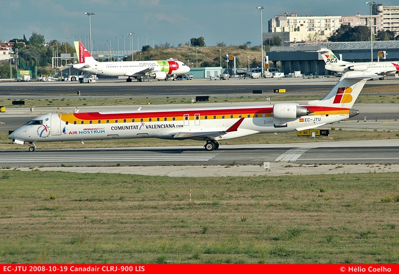 EC-JTU (cn 15079) Bombardier CRJ900ER