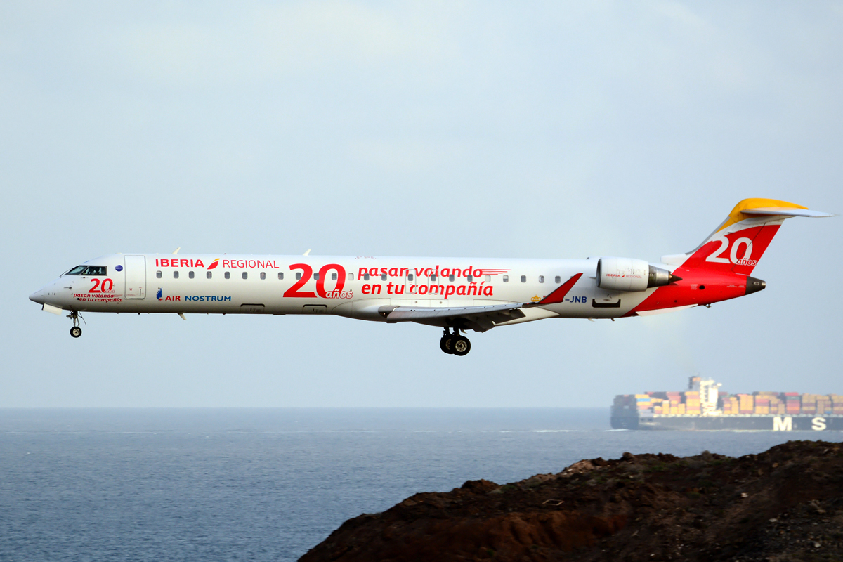 EC-JNB · Bombardier CRJ-900ER · (LPA / GCLP)