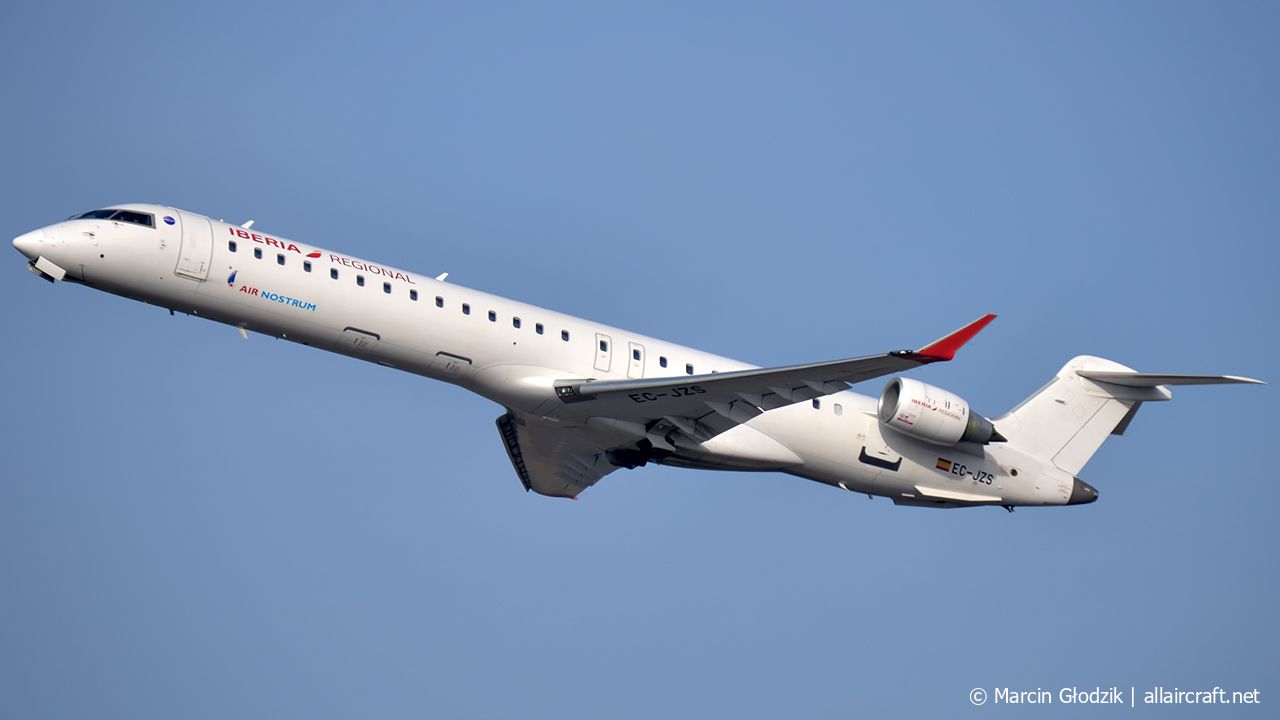 EC-JZS (15111) 2007 Bombardier CRJ-900ER