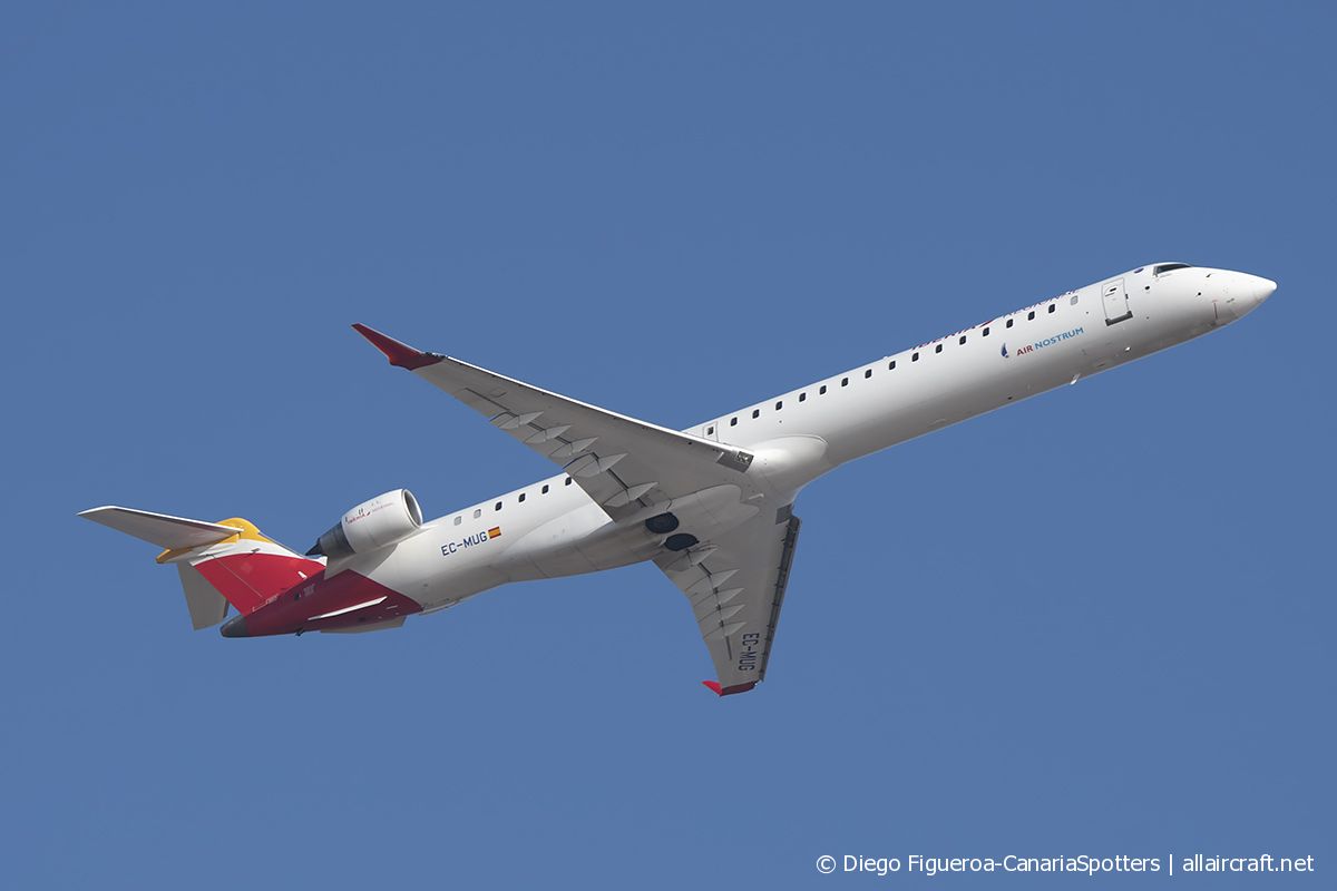 EC-MUG · Bombardier CRJ-1000 · (LPA / GCLP)