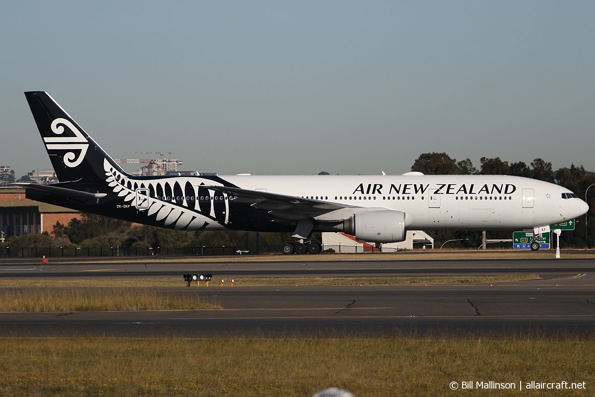 ZK-OKF (cn 34378) Boeing 777-219ER