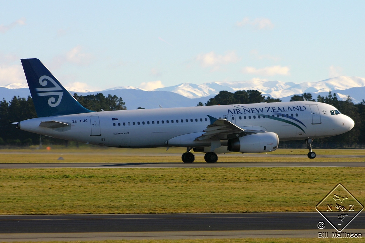 ZK-OJC · Airbus A320-232 · (CHC / NZCH)