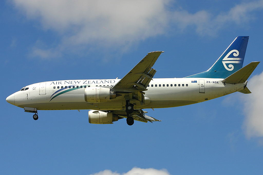 ZK-NGK · Boeing 737-3K2 · (CHC / NZCH)