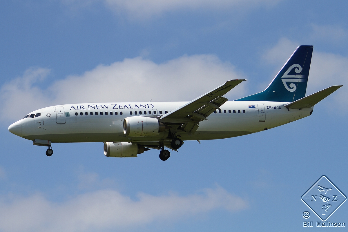 ZK-NGG · Boeing 737-319 · (CHC / NZCH)