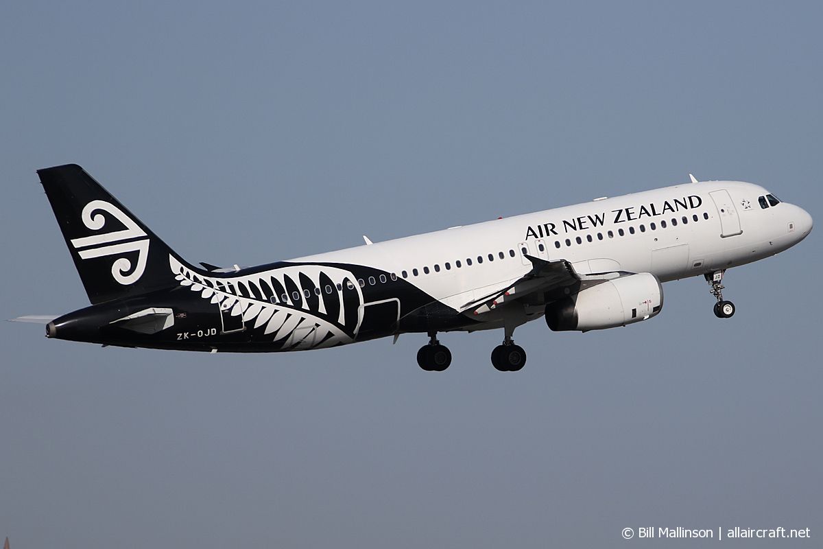 ZK-OJD (cn 2130) Airbus A320-232
