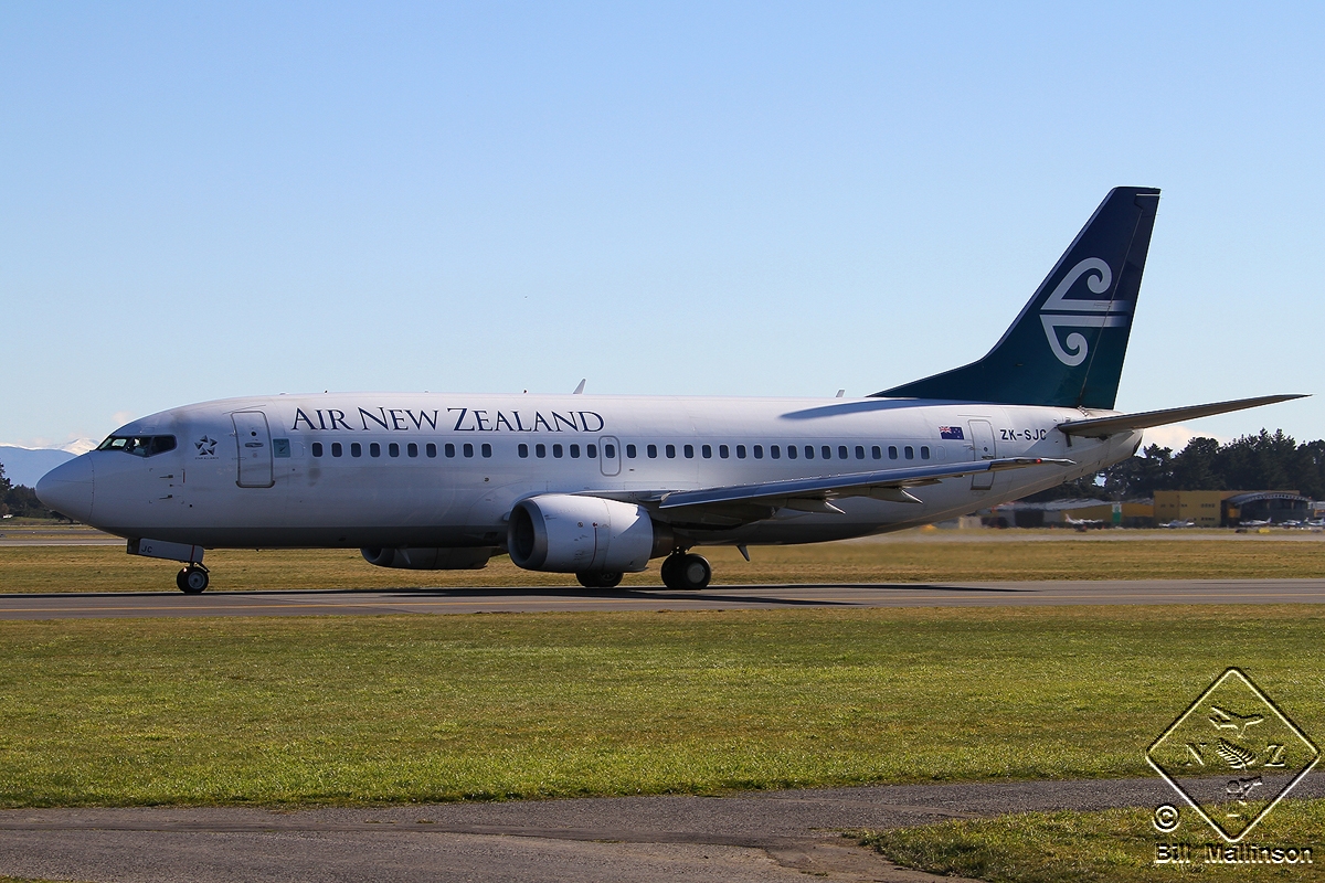 ZK-SJC · Boeing 737-3U3 · (CHC / NZCH)