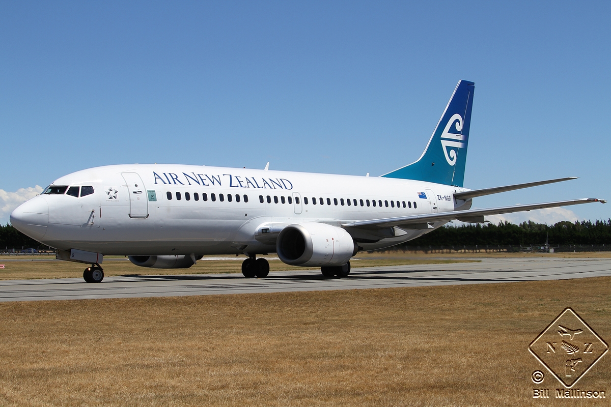 ZK-NGG · Boeing 737-319 · (CHC / NZCH)