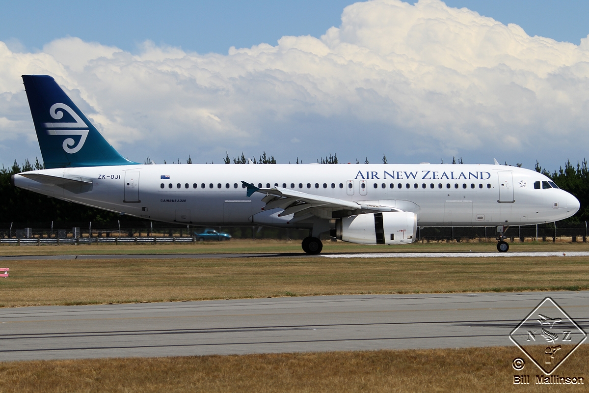 ZK-OJI · Airbus A320-232 · (CHC / NZCH)