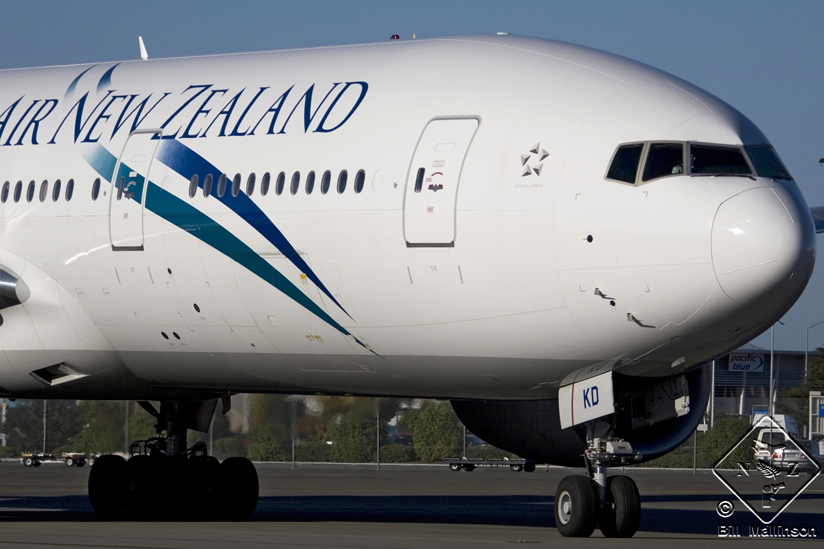 ZK-OKD · Boeing 777-219/ER · (CHC / NZCH)