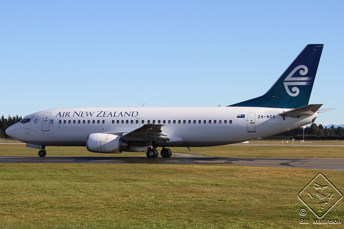 ZK-NGK · Boeing 737-3K2 · (CHC/NZCH)
