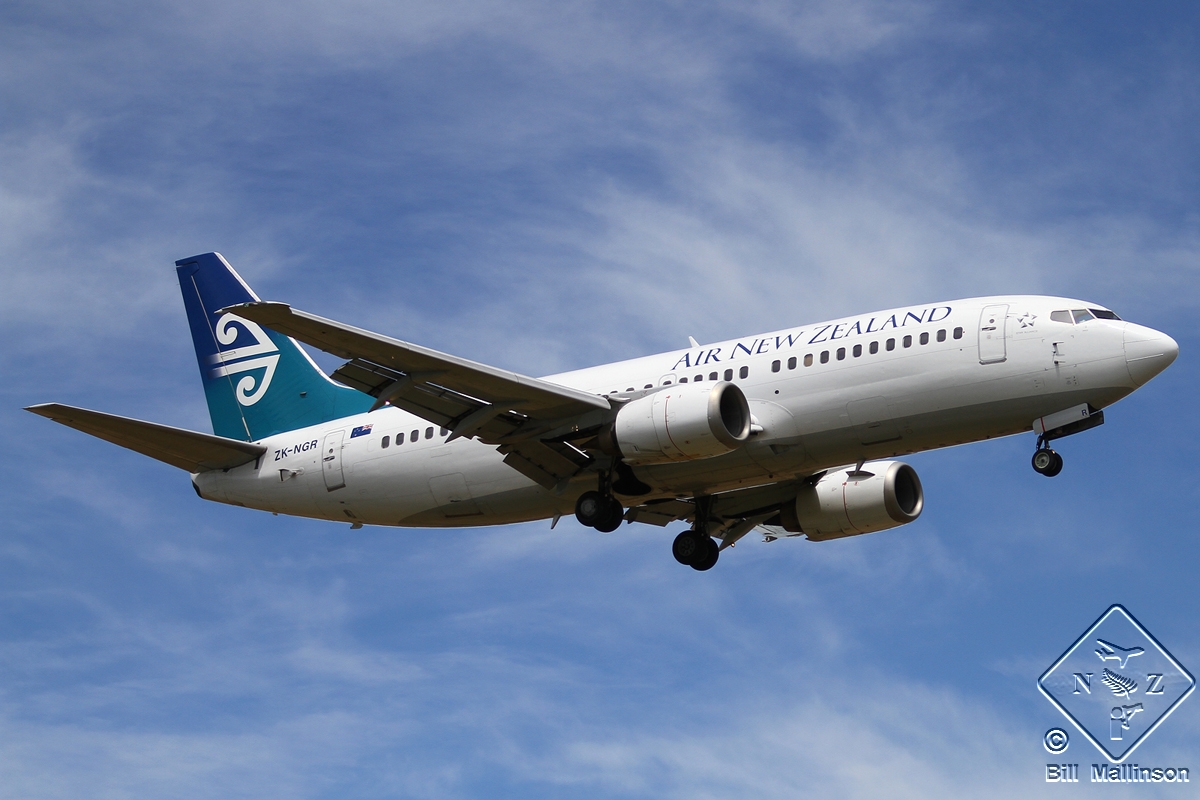 ZK-NGR · Boeing 737-33A · (CHC / NZCH)