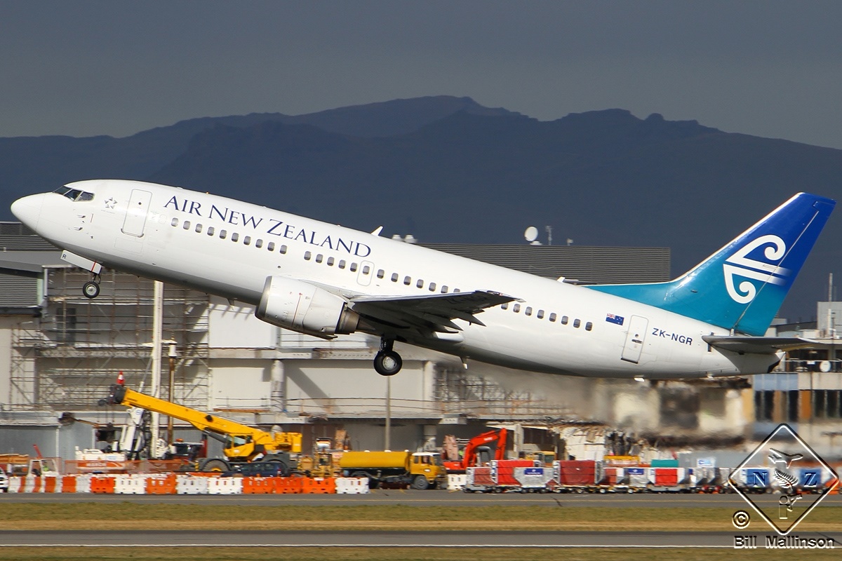 ZK-NGR · Boeing 737-33A · (CHC / NZCH)