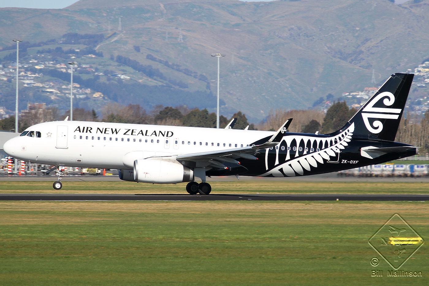 ZK-OXF · Airbus A320-232 · (CHC / NZCH)