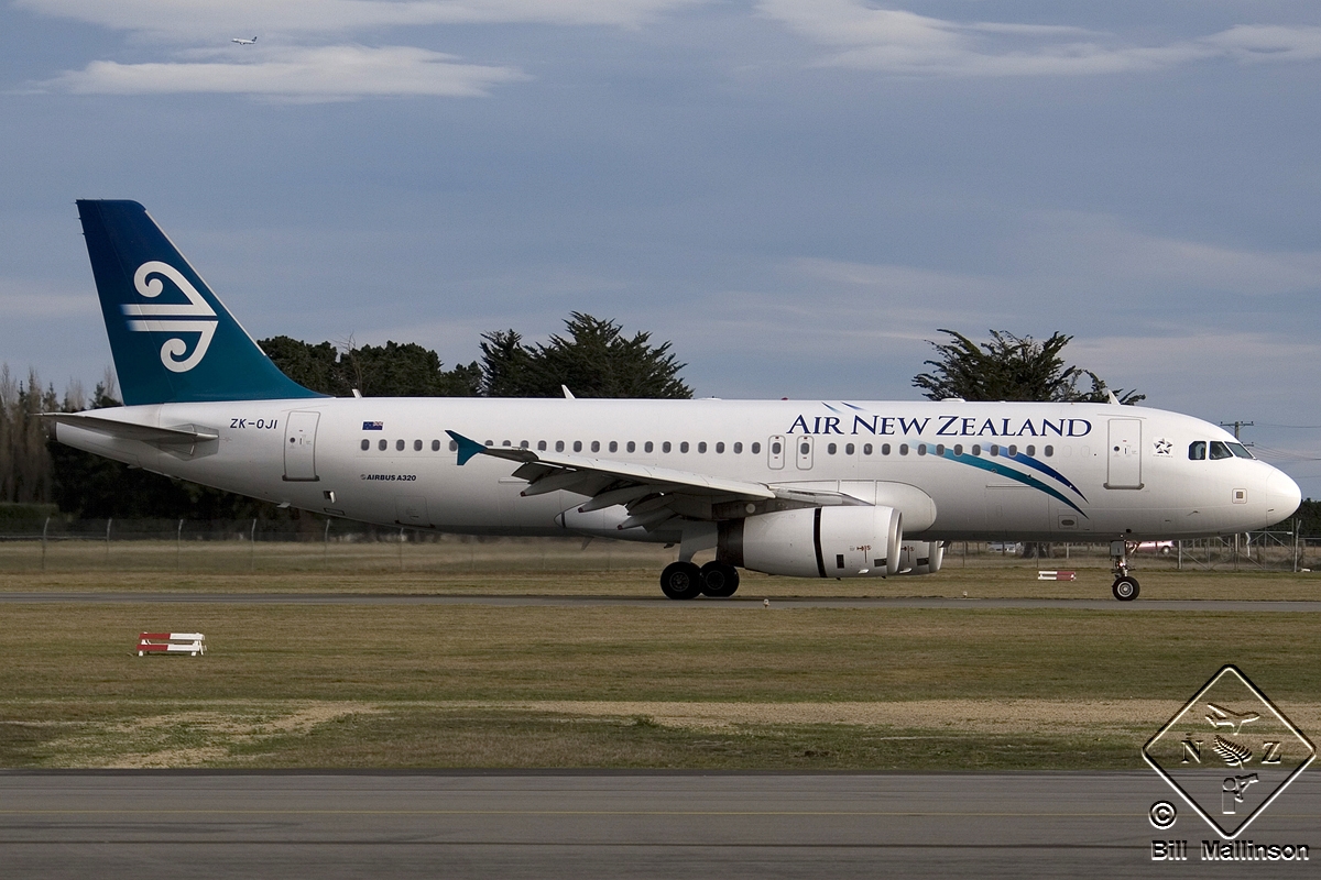 ZK-OJI · Airbus A320-232 · (CHC / NZCH)